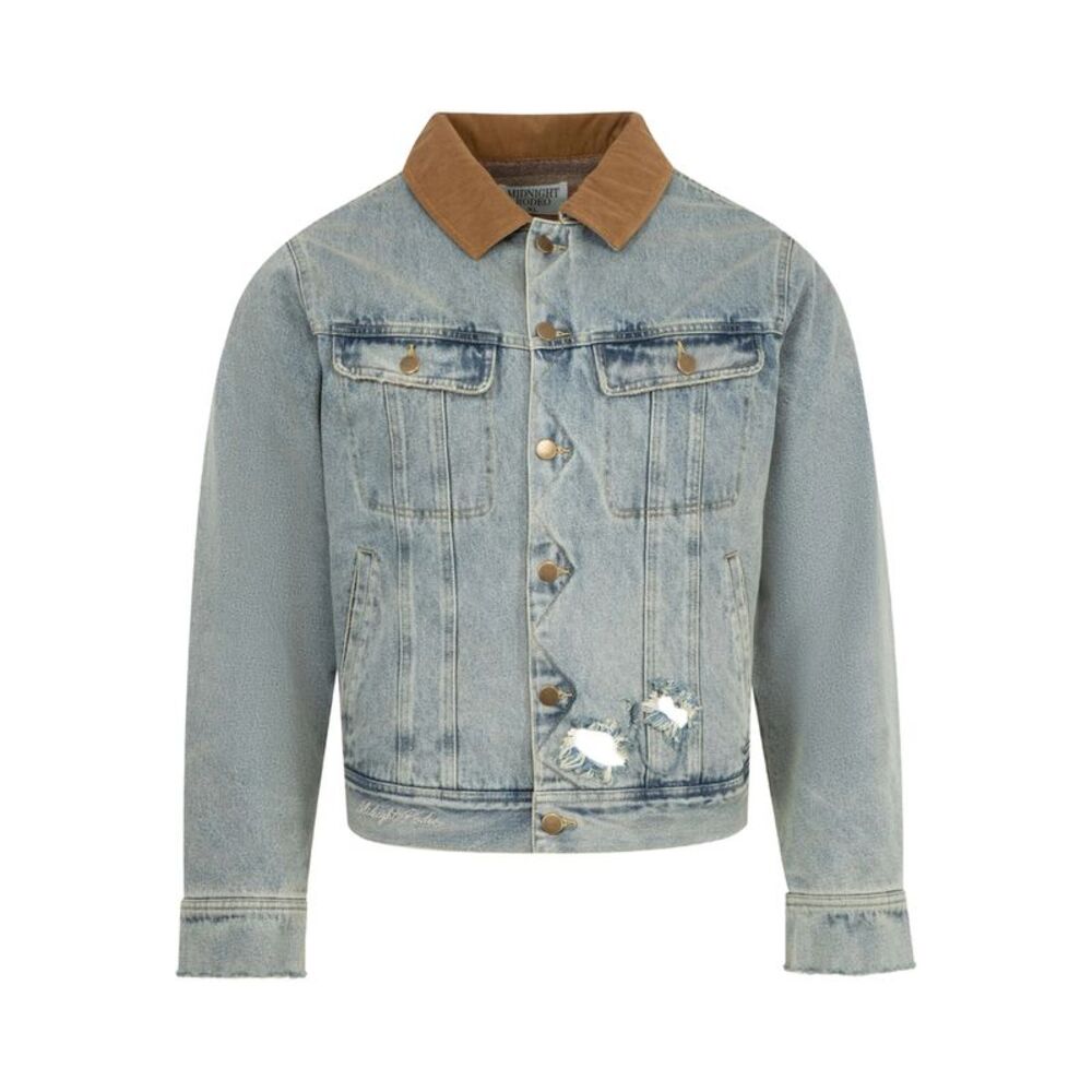 Midnight Rodeo Blue Jackets - Denim Jackets Men